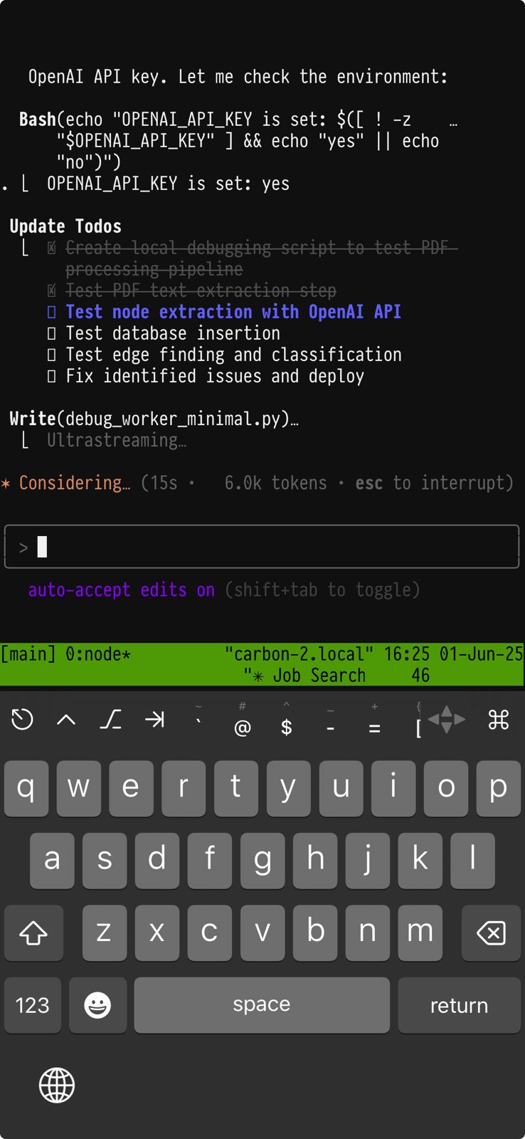 Remote operating Claude Code from my phone