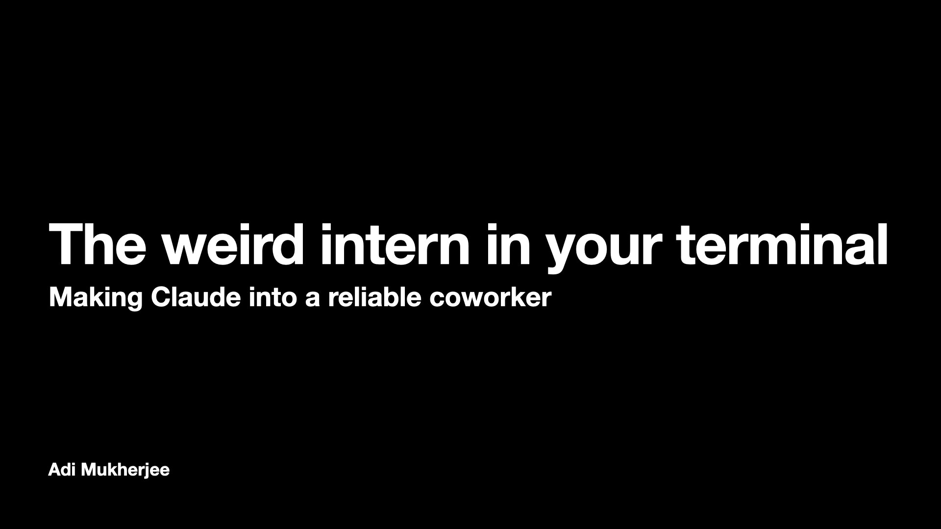 Title slide