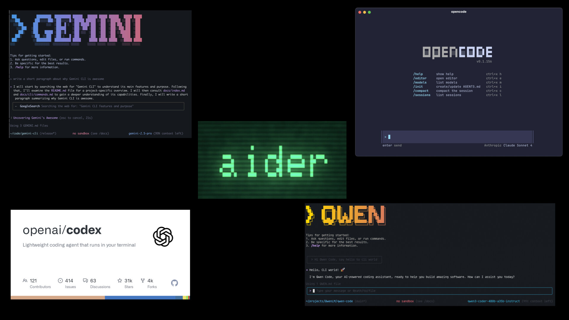 Other terminal agents